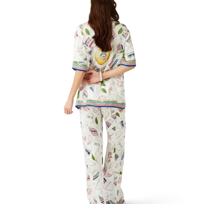 Pantalones de seda Le Vase Brise Pantalones de seda Le Vase Brise