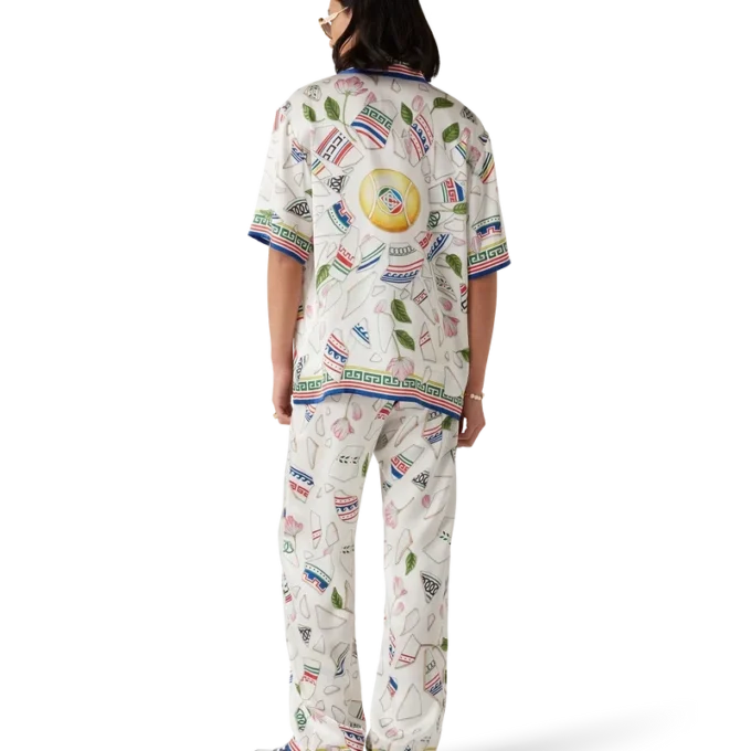 Pantalones de seda Le Vase Brise