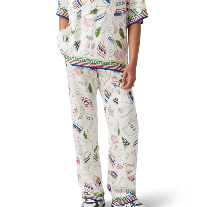 Pantalones de seda Le Vase Brise