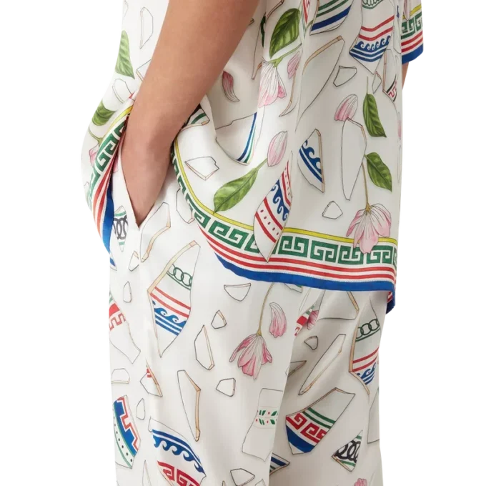 Pantalones de seda Le Vase Brise