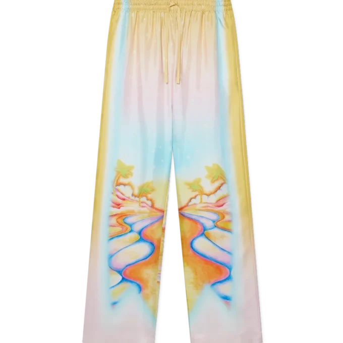 Pantalones de seda Psychedelic Nirvana