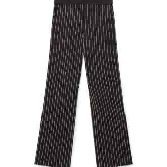 Pantalones entallados con adornos de cristales