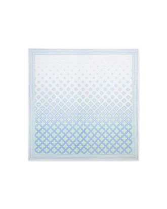 Pareo blanco con monograma degradado