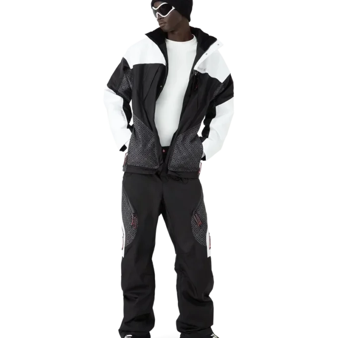 Parka de esquí ripstop