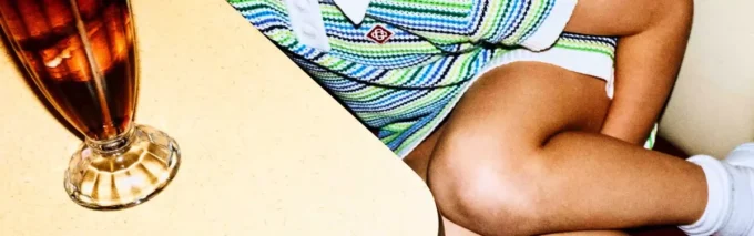 Pañuelo de seda mediano con monograma degradado