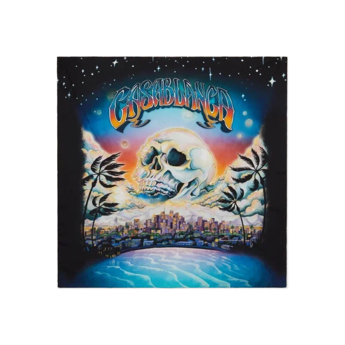 Pañuelo grande de seda La Pramonition