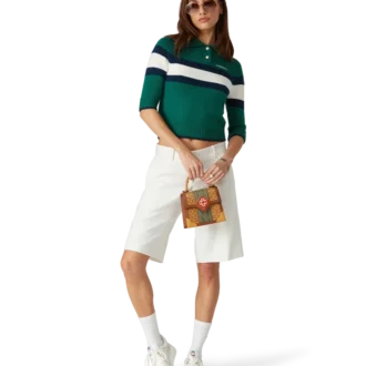 Polo con bloques de color