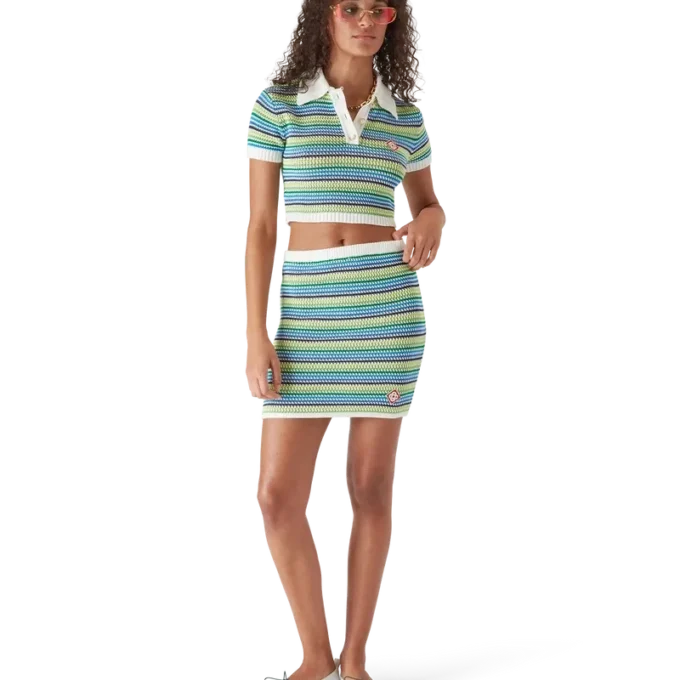 Polo de manga corta a rayas Polo de manga corta a rayas