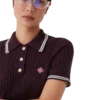 Polo de pantalón corto de punto de algodón