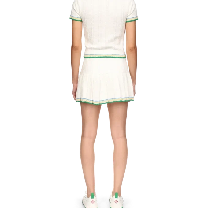 Polo de punto acanalado