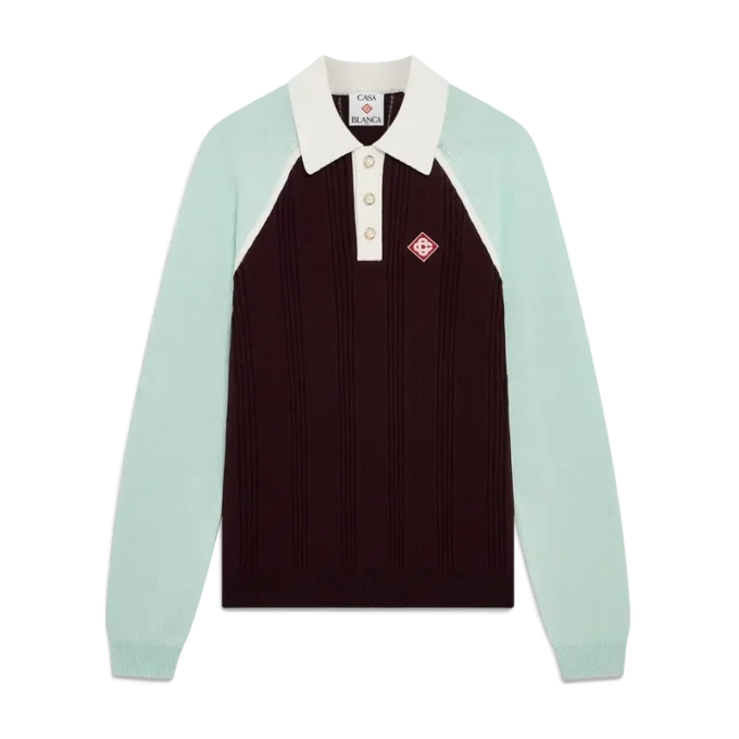 Polo de tenis de manga larga