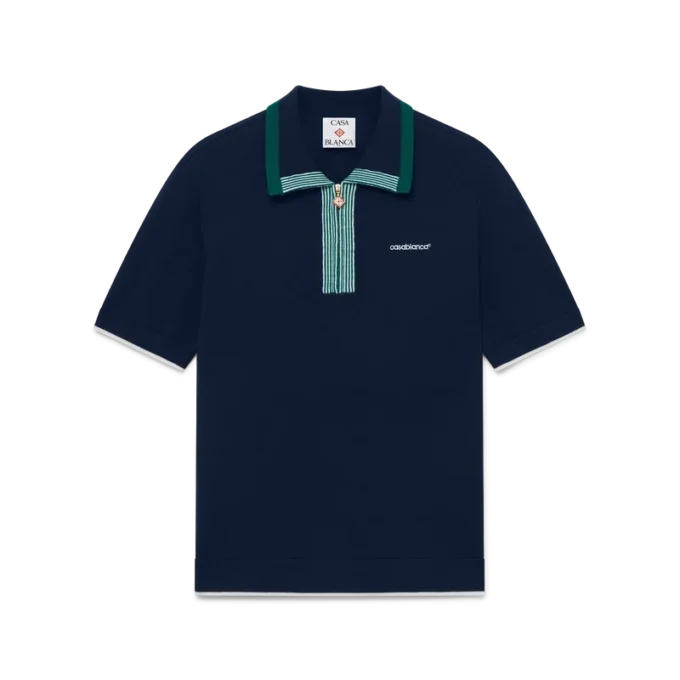 Polo de tenis de punto