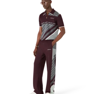 Polo de tenis Merino Diagonal