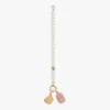 Pulsera Icon Pearl en blanco y dorado