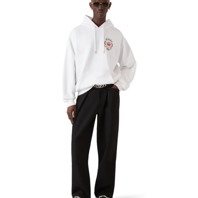 Sudadera con capucha Casa Way Orchid