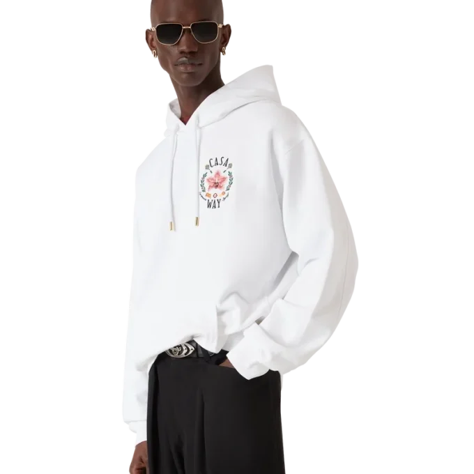 Sudadera con capucha Casa Way Orchid