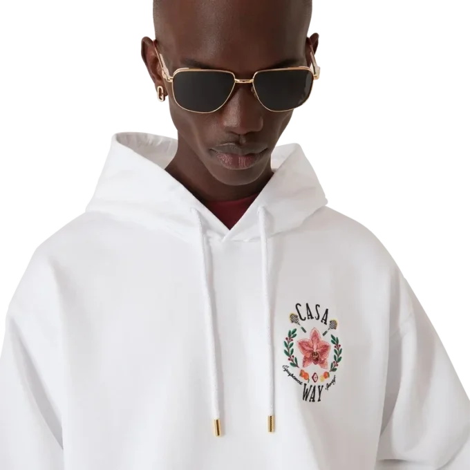 Sudadera con capucha Casa Way Orchid