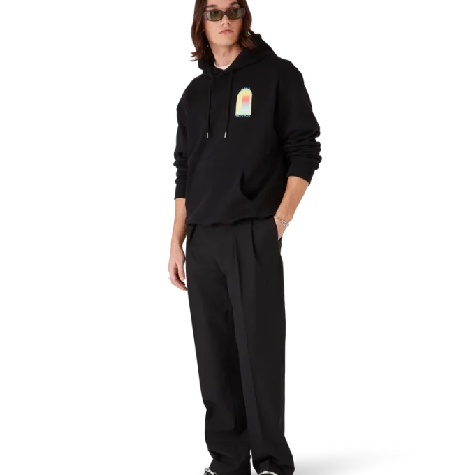 Sudadera con capucha y arco degradado Sudadera con capucha y arco degradado