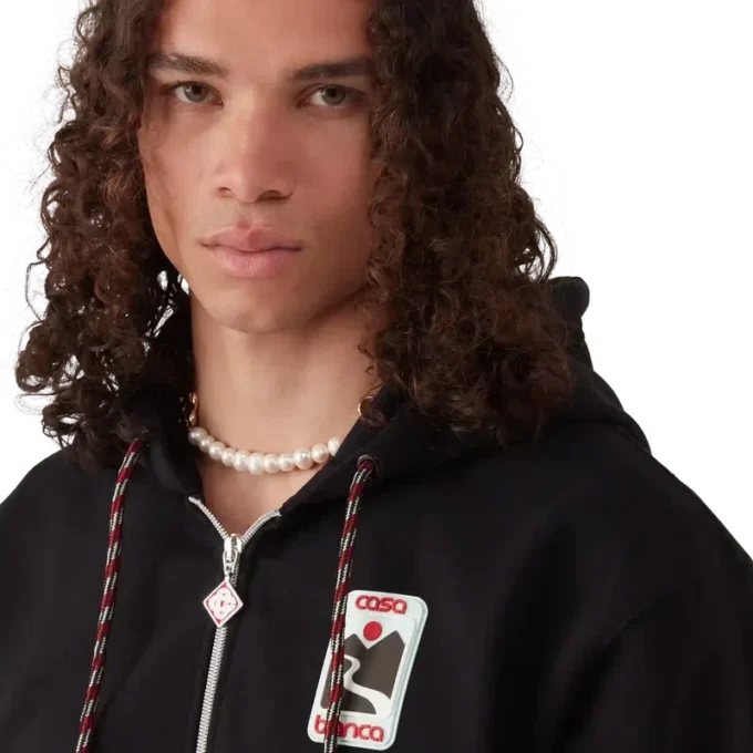 Sudadera con capucha y cremallera Sunset Valley