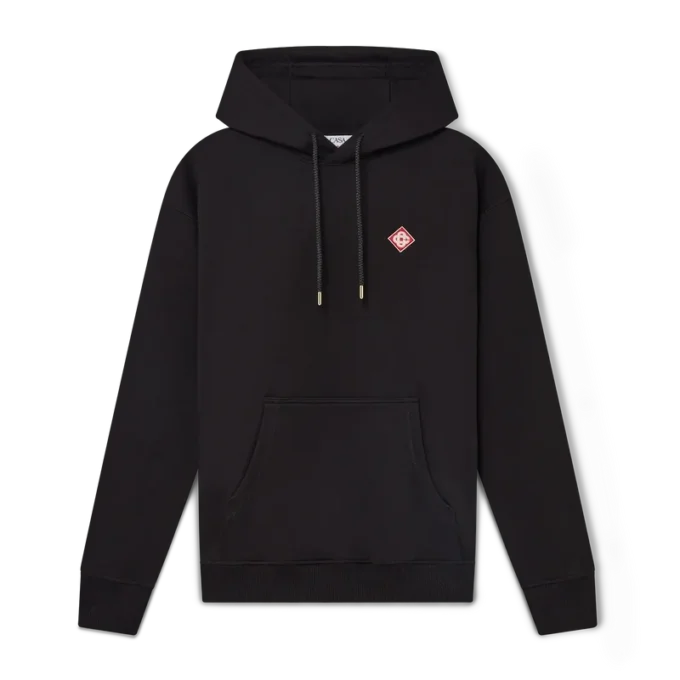 Sudadera con capucha y logotipo de diamante