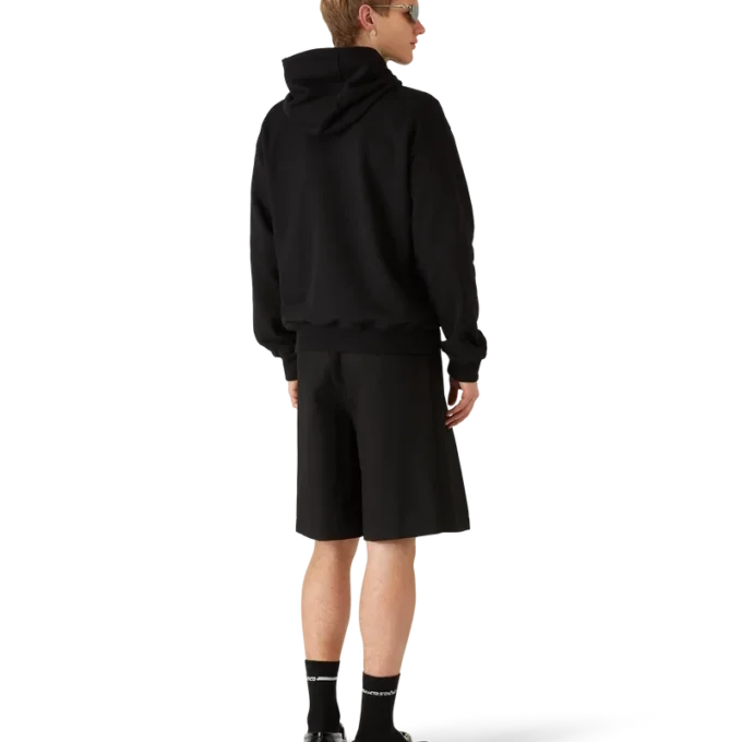 Sudadera con capucha y logotipo de diamante