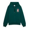 Sudadera con capucha y logotipo gótico