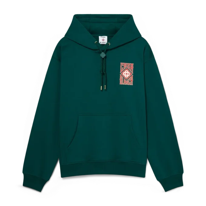 Sudadera con capucha y logotipo gótico