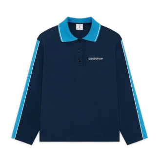 Sudadera con cuello Polo de Punto