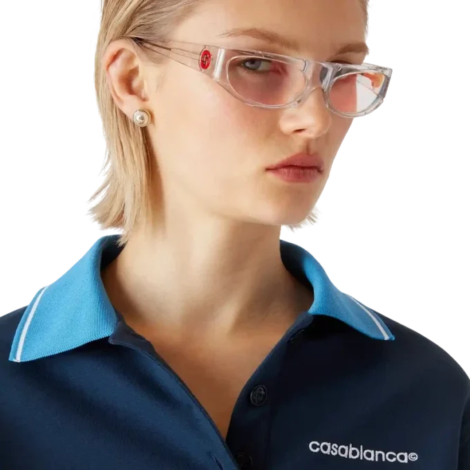 Sudadera con cuello Polo de Punto