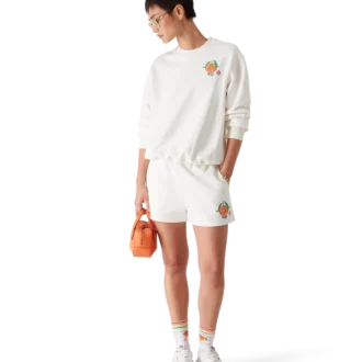 Sudadera con la mascota naranja