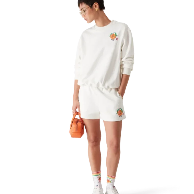 Sudadera con la mascota naranja