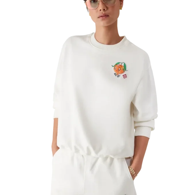 Sudadera con la mascota naranja