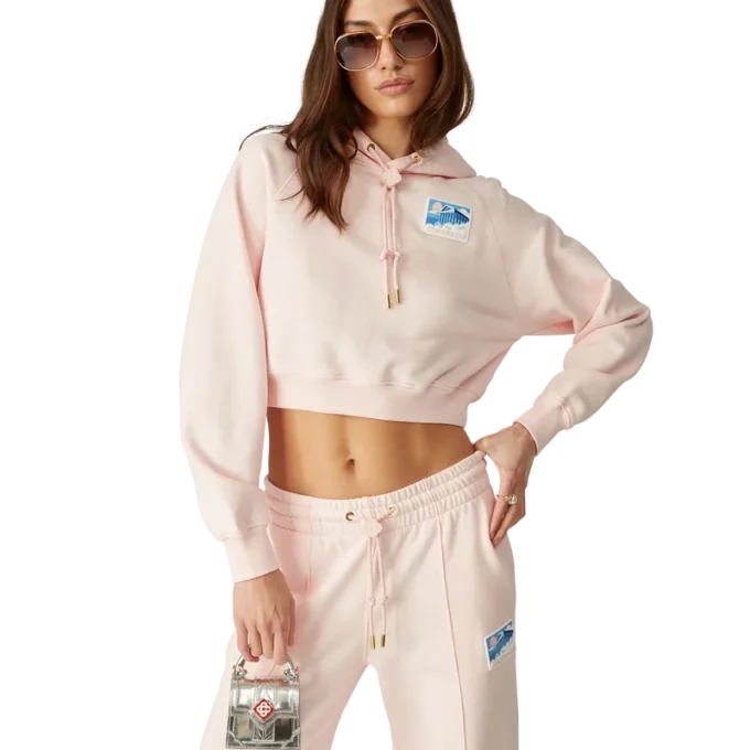 Sudadera corta con capucha Greek Temple