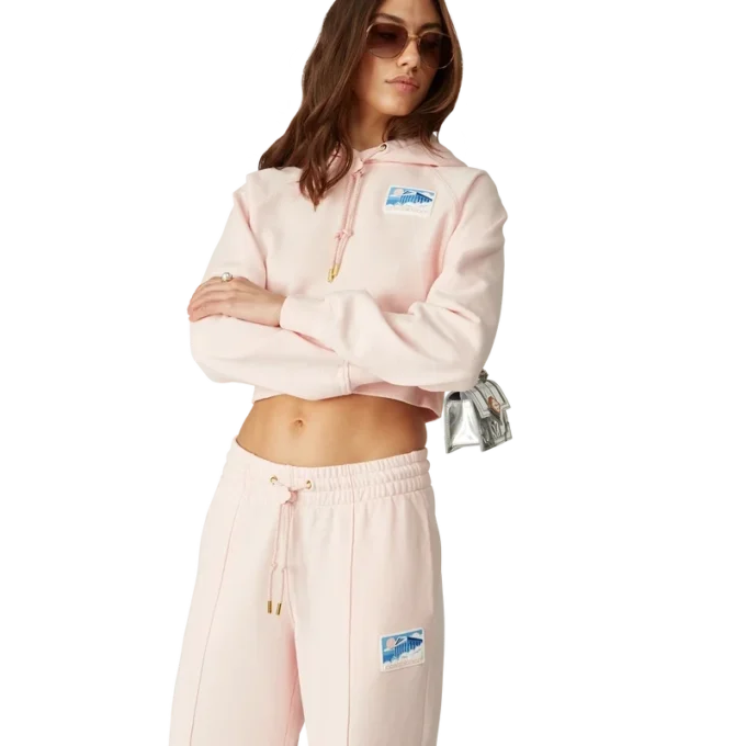 Sudadera corta con capucha Greek Temple