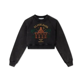 Sudadera corta School of Beautiful