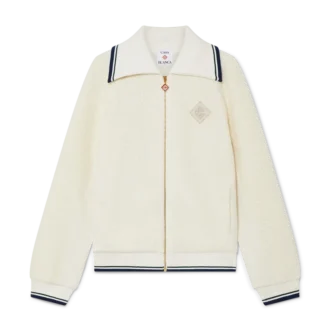 Suéter de cachemira con cremallera