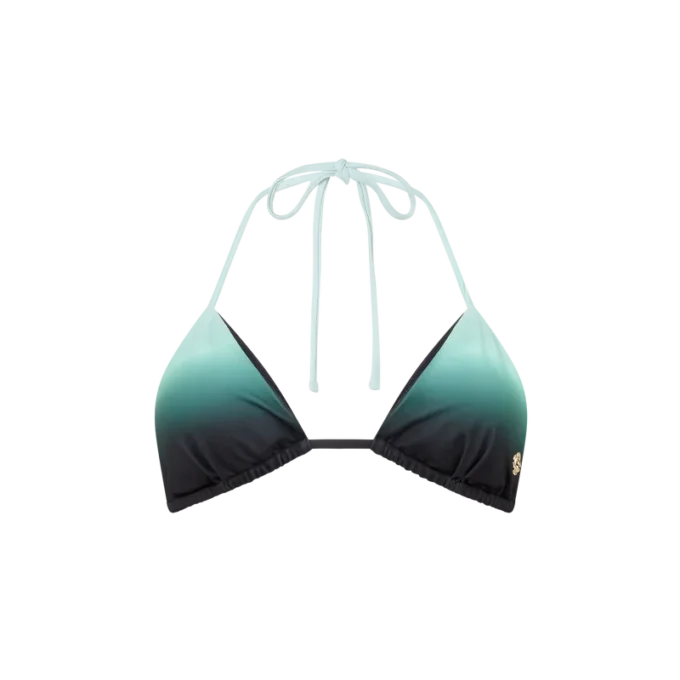 Top de bikini degradado