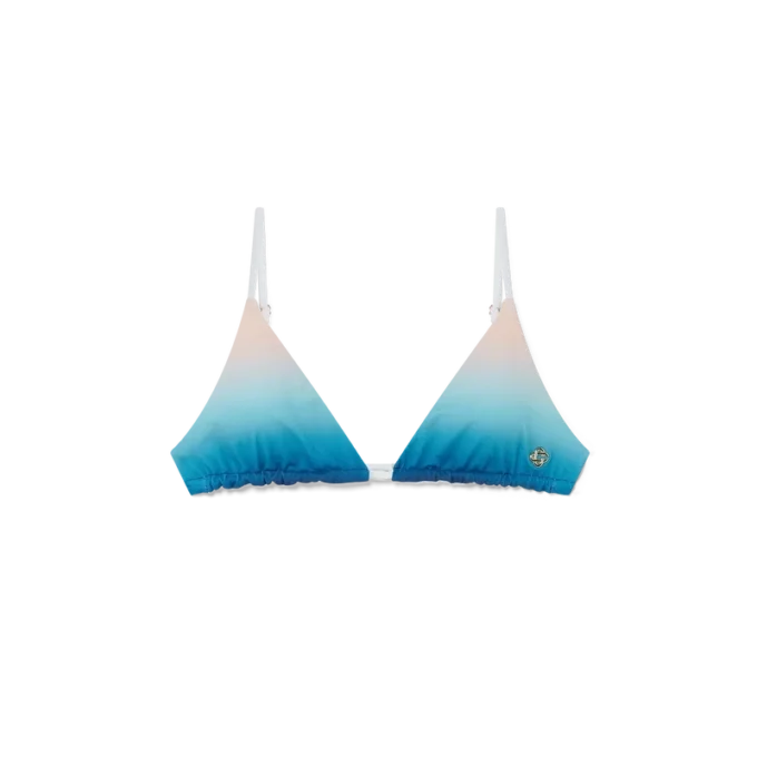 Top de bikini degradado