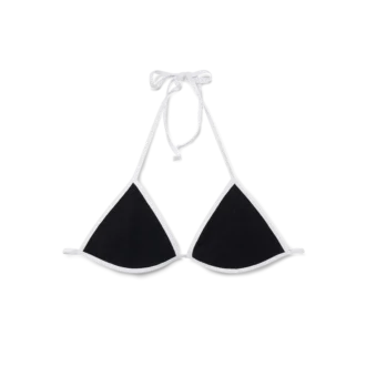 Top de bikini texturado Top de bikini texturado