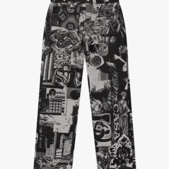 Vaqueros de pierna recta Rave Collage