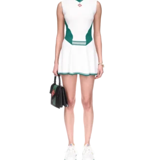 Vestido de tenis drapeado