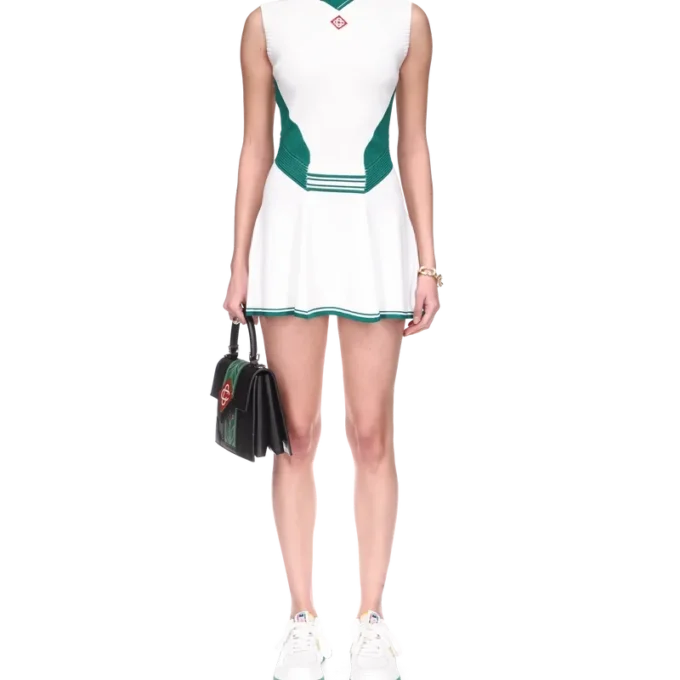 Vestido de tenis drapeado Vestido de tenis drapeado