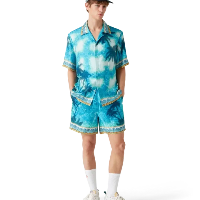 Visera de rizo con monograma