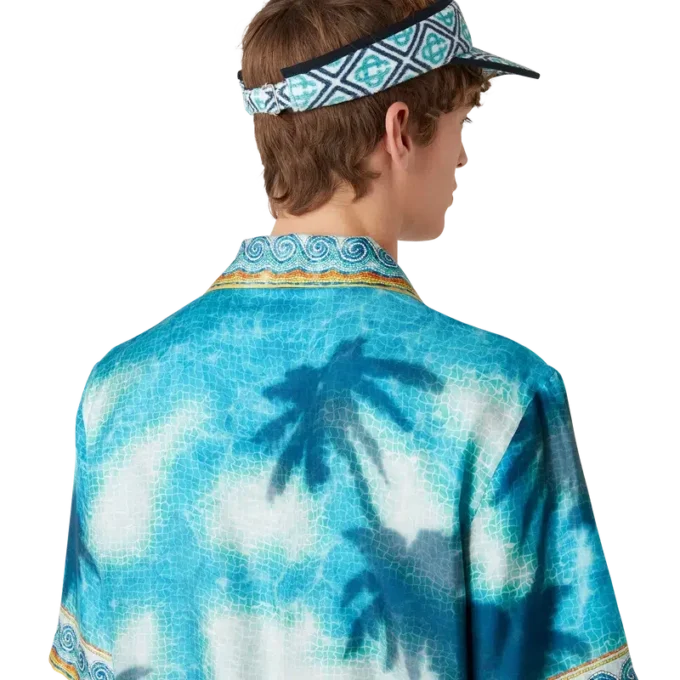 Visera de rizo con monograma