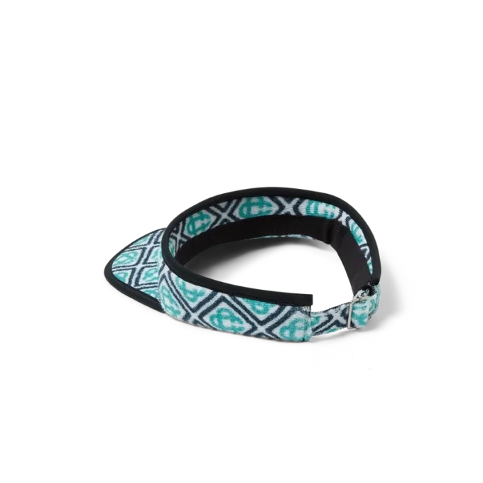 Visera de rizo con monograma