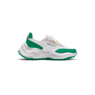 Zapatilla Atlantis para mujer en blanco y verde tenis