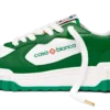 Zapatilla Court para hombre en verde y blanco