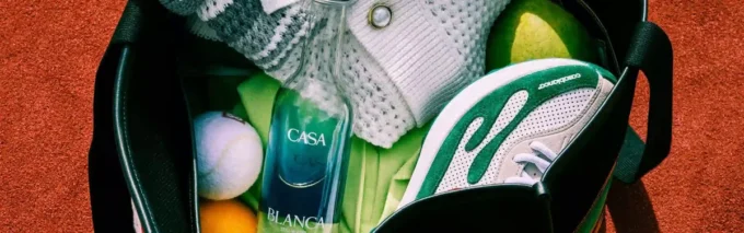 Zapatilla Stade para hombre en blanco y verde