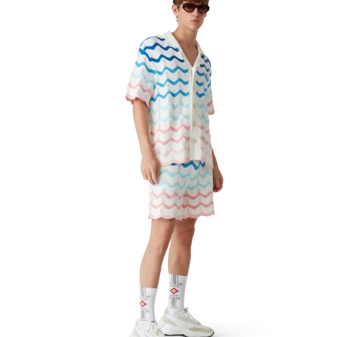 Zapatillas Atlantis para hombre en blanco y verde tenis