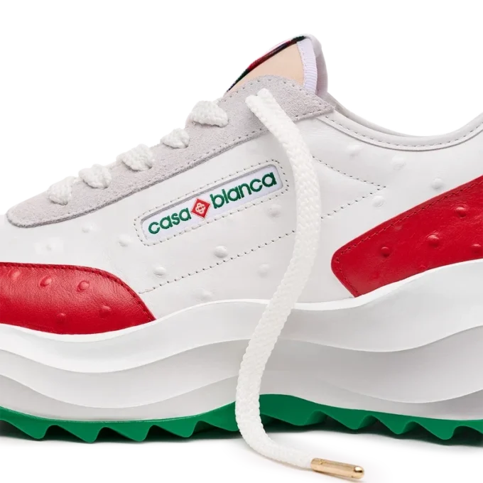 Zapatillas Atlantis Red Ostrich para hombre